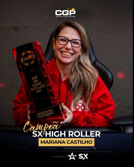 Arte oficial: Mariana Castilho, campeão do SX High Roller