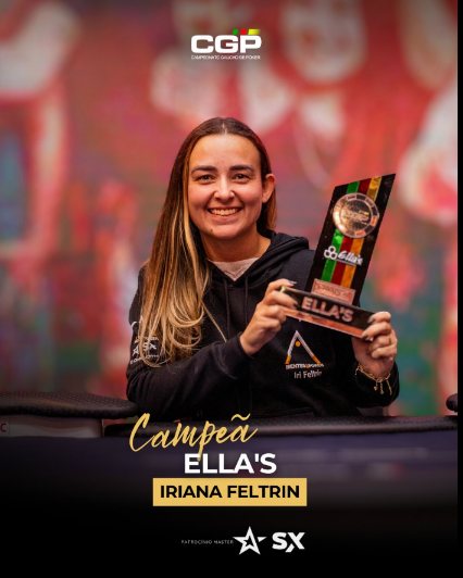Arte oficial: Iriana Feltrin, campeão do Ella's